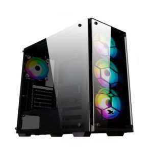 Xigmatek Venom X Tempered Glass ARGB Mid Tower Gaming Case