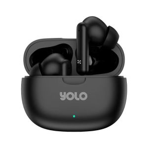 Yolo Yopod Duo ENC Wireless Earbuds-Black