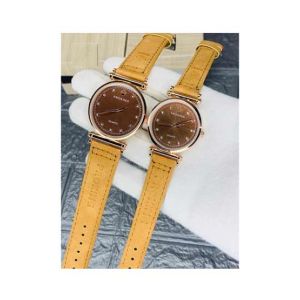 Zamzam Proking Couple Watch-Mustard