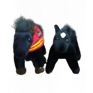 ZT Fashions Stuffed Horse Toy Set of 2