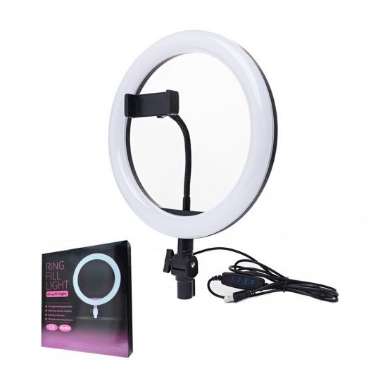 Shoopik LED Ring Light 26CM With Mobile Holder 