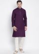 iShopping - RG Shop Purple Kurta Pajama