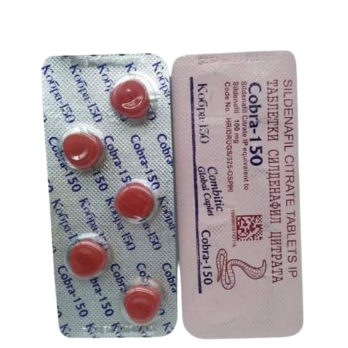 iShopping - Health Hub India Black Cobra Delay Tablet 150mg - 5 Tablets