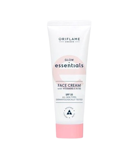 Oriflame Essentials Vitamins E & B3 SPF 10 Face Cream 50ml (43906)