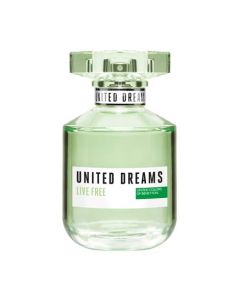 Benetton United Dreams Live Free Eau De Toilette For Women 80ml