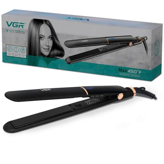 VGR Professional Hair Straightener (V-515)