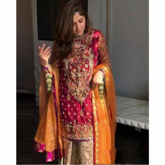 iShopping - RangSaaz Marina 2020 Embroidered Unstitched 3 Pcs 