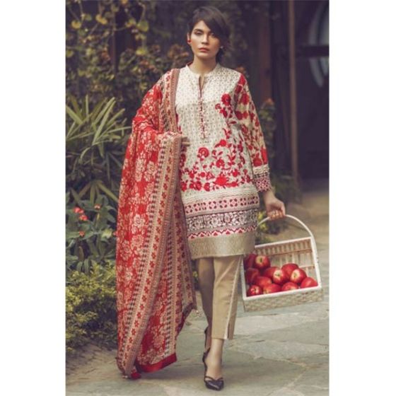 iShopping - WIM Embroidered Collection Unstitced 3 Piece (0010)