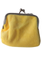 FS Couture Smiley Coin Pouch Yellow