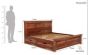 iShopping - EShop Adolph Sheesham Wood King Size Bed