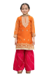 iShopping - Zr Collection Kids 3Pcs Embroidered Net Eid Collection