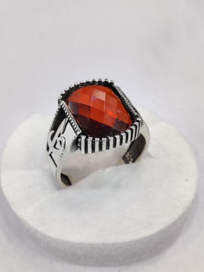 iShopping - Gilgit Bazaar Zircon Stone Silver Ring (31)