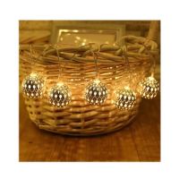 Naqshband Iron Ball Fairy Battery String Lights 10 LEDs 1.5m