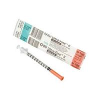 BD 50 PCS Insulin Syringes - 8mm 