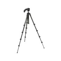 Manfrotto Aluminium Compact Photo Movie Tripod Kit Black (MKC3-H01)