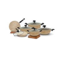 Cambridge Jasper Non Stick Cookware Set Of 17 Pcs (NGP6617)