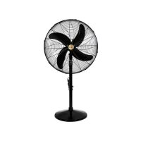 Super Asia 24" Super Standard Pedestal Fan - Black