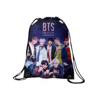 Traverse BTS Digitally Printed Drawstring Bag (T542DRSTR)