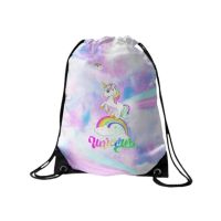 Traverse Unicorn Digitally Printed Drawstring Bag (T580DRSTR)