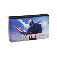 Traverse Fortnite Digitally Printed 2 Zipper Pencil Pouch (1051)