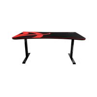 Arozzi Arena Full-Surface Mouse Pad Gaming Desk Black/Red