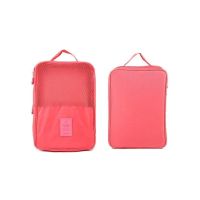 AGM Waterproof Travel Shoes Organizer Bag Pink