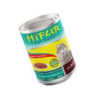 Hifur Beef Canned Adult Cat Food 400g