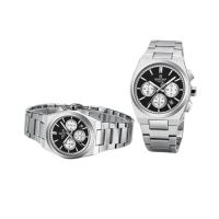 Naviforce Bond Chrono Watch For Couples Silver (nf-8048C-5)