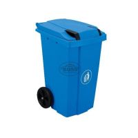 Boss Movable Large 135 Ltr Waste Bin Blue (BP-716-BLU)