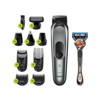 Braun Metal 10-in-1 Hair Trimmer Styling Kit (MGK7221)