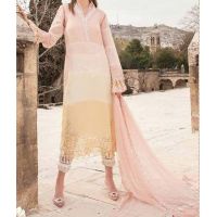 Maria.B Lawn Collection 2021 3 Piece Suit For Women (D12A)