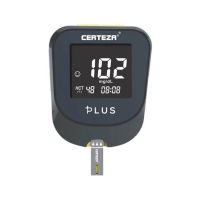 Certeza Plus Blood Glucose Monitor-Black