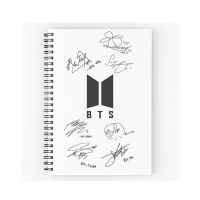 Clear Choice Printed BTS Logo Notebook (0001)