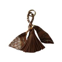 FS Couture Silk Leather Braid Key Chain