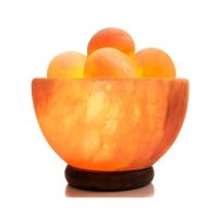 Dealbyu Himalayan Pink Salt Ball & Bowl Lamp