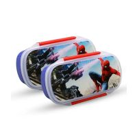 Appollo Bento Lunch Box M-2 Pack Of 2-Red