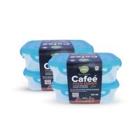 Appollo Cafee Food Keeper (Pack Of 4) -Light Blue