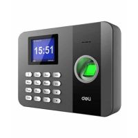 Deli Fingerprint Attendance Machine Silver (E3747-Pro)