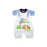 Komfy Roller Coaster Printed Unisex Romper For Kid's (NBN113)