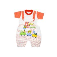 Komfy Roller Coaster Printed Unisex Romper For Kid's (NBN111)