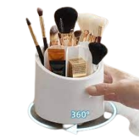 Rg Shop Cosmetic Brush Holder with Transparent 