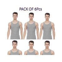 ShopEasy Cotton Vest Athletic - Pack of 6