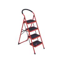 Promax 4 Step Folding Ladder Red