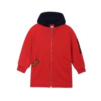 HnH Marketing Fleece Zipper Hoodie For Women Red-Large