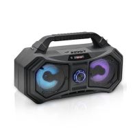 Faster Dazzle Super Bass Wireless Speaker With Flash Lite Black (DZ4)