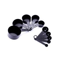 Easy Shop Measuring Spoon Pack Of 10 Black