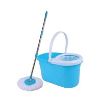 Easy Shop Royal Plastic Spinner Mop with Mop Head Cloth - High Quality