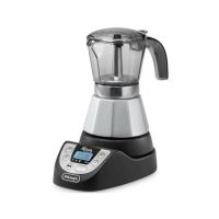 Delonghi Alicia Plus Moka Coffee Maker Black/Silver (EMKP42)