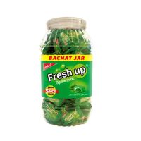 Fresh up Spearmint Bubble Gum Jar - Pack of 145 (Rs 2/- Per Piece)