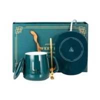 G-Mart Electric Coffee Mug Warmer With Spoon